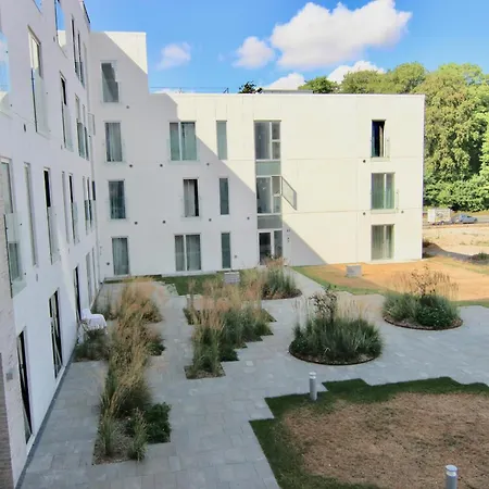 Apartmán Great 2-bed Wprivate Garden By Harbour Odense